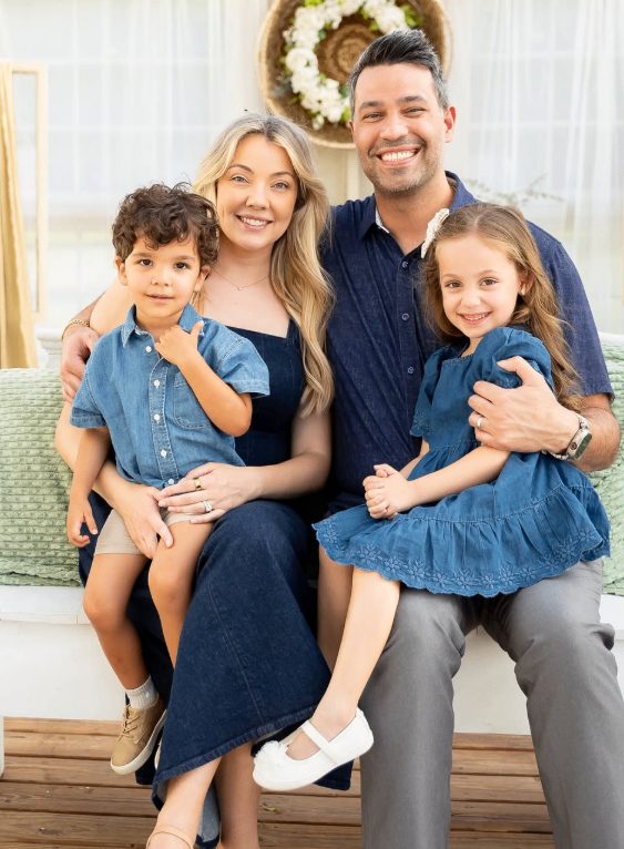 Dr. Merchi with her family